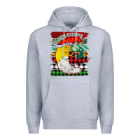 Heather Grey Believe In Hope Santa Moon Premium Hoodie - Bettercallsaul