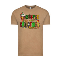 Vintage Coffee coffee and christmas cheer Vintage Tee - AdoDesignShop