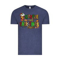 Vintage Denim coffee and christmas cheer Vintage Tee - AdoDesignShop