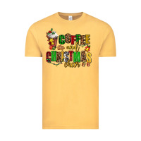 Vintage Mustard coffee and christmas cheer Vintage Tee - AdoDesignShop