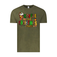 Vintage Olive coffee and christmas cheer Vintage Tee - AdoDesignShop