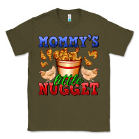 Army Green mommy's little nugget Classic Tee - AdoDesignShop