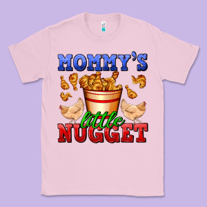 Mommy's Little Nugget Classic Tee Designed By Adodesignshop