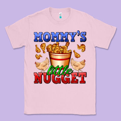 Mommy's Little Nugget Classic Tee Designed By Adodesignshop