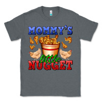 Charcoal Heather mommy's little nugget Classic Tee - AdoDesignShop