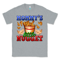 Heather Grey mommy's little nugget Classic Tee - AdoDesignShop