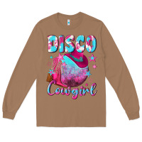 Toasted Coconut disco cowgirl Long Sleeve Tee - NancyCooperArtShop