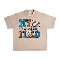 French Oak my heart is on that field baseball Urban Heavy Tee - AdoDesignShop