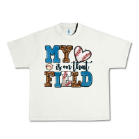 Pistachio my heart is on that field baseball Urban Heavy Tee - AdoDesignShop