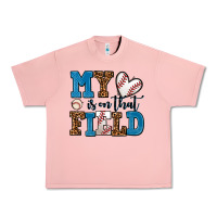 Salmon my heart is on that field baseball Urban Heavy Tee - AdoDesignShop