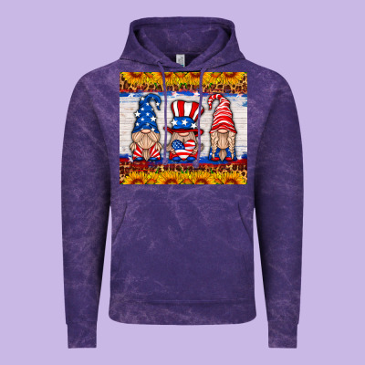 Usa Gnome Vintage Hoodie Designed By Hra Design Shop