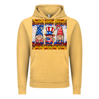 Vintage Mustard usa gnome Vintage Hoodie - HRA Design Shop