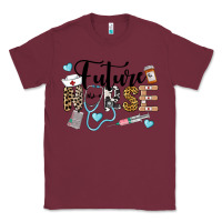 Burgundy Western Future Nurse Classic Tee - LillyAllenDesigns