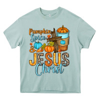 Arona Pumpkin spice and Jesus Christ Heavy Core Tee - RanaPortraitStore