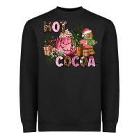 Black hot cocoa Heavyweight Sweatshirt - AdoDesignShop