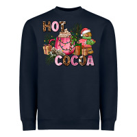 Navy hot cocoa Heavyweight Sweatshirt - AdoDesignShop
