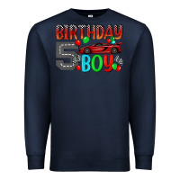 Navy birthday boy 5 Premium Sweatshirt - BundleAndBundleShop