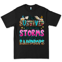 Black ive survived too many storms to be bothered by raindrops Premium Tee - texasbilliewilder