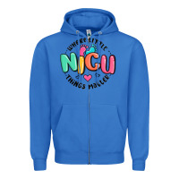 True Royal nicu where little things matter Zipper Hoodie - MaliasSmallBusiness