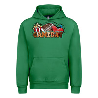 Emerald Game day football popcorn Urban Hoodie - HowdyJamesFarm