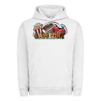Game Day Football Popcorn Urban Hoodie | Teevron