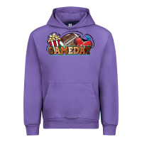 Tulip Game day football popcorn Urban Hoodie - HowdyJamesFarm
