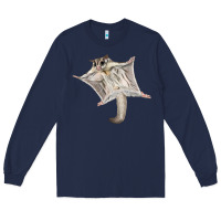 Navy sugar glider Long Sleeve Tee - LillyAllenDesigns
