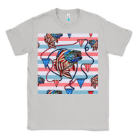 Moon Dust american flag bass Classic Tee - BundleAndBundleShop