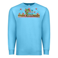 Ocean Blue my students are on point libbey glass Premium Sweatshirt - BundleAndBundleShop