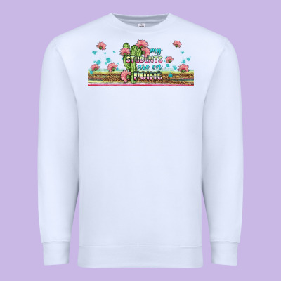 My Students Are On Point Libbey Glass Premium Sweatshirt Designed By Bundleandbundleshop