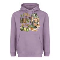 Lavender The Hunt Is On Heavyweight Hoodie - BundleAndBundleShop