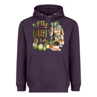 Plum The Hunt Is On Heavyweight Hoodie - BundleAndBundleShop