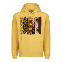 Antique Gold fall glitter brush strokes Premium Hoodie - Bettercallsaul