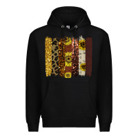 Black fall glitter brush strokes Premium Hoodie - Bettercallsaul