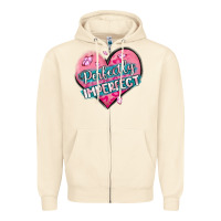 Sandshell perfectly imperfect Zipper Hoodie - MaliasSmallBusiness