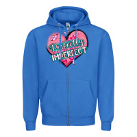True Royal perfectly imperfect Zipper Hoodie - MaliasSmallBusiness