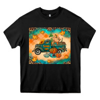 Black Pumpkin farm Heavy Core Tee - RanaPortraitStore