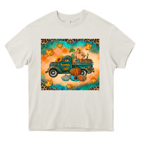 Cream Pumpkin farm Heavy Core Tee - RanaPortraitStore