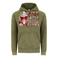 Vintage Olive baseball mom coffee Vintage Hoodie - RacoonDesign