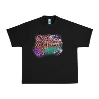Black Leopard, Cowhide, Wood Pattern Frame Urban Heavy Tee - Bettercallsaul