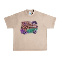 French Oak Leopard, Cowhide, Wood Pattern Frame Urban Heavy Tee - Bettercallsaul
