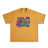Peanut Butter Leopard, Cowhide, Wood Pattern Frame Urban Heavy Tee - Bettercallsaul