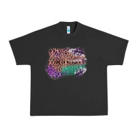 Pigment Black Leopard, Cowhide, Wood Pattern Frame Urban Heavy Tee - Bettercallsaul