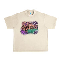Sandshell Leopard, Cowhide, Wood Pattern Frame Urban Heavy Tee - Bettercallsaul