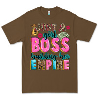 Cacao just a girl boss building her empire Premium Tee - texasbilliewilder