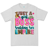 Dove Grey just a girl boss building her empire Premium Tee - texasbilliewilder