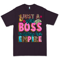 Plum just a girl boss building her empire Premium Tee - texasbilliewilder