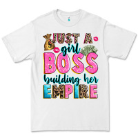 White just a girl boss building her empire Premium Tee - texasbilliewilder