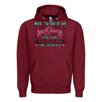 Burgundy not to brag or anything but i can forget what im d Zipper Hoodie - MaliasSmallBusiness