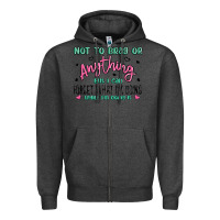 Charcoal Heather not to brag or anything but i can forget what im d Zipper Hoodie - MaliasSmallBusiness